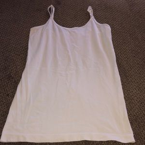 White tank top